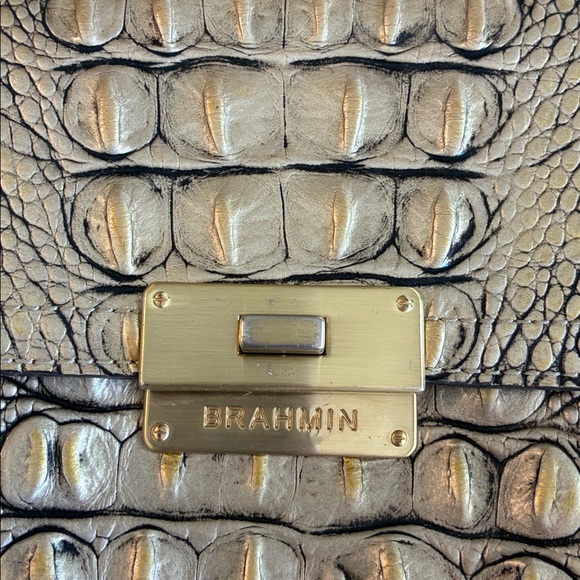 Brahmin Gold Mimosa Crossbody Bag - Picture 1 of 11